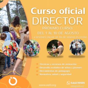 DIR0826BCN Curso Oficial Director de Tiempo Libre